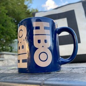 📺 ⚡️ Vintage HBO Entertainment Cable TV Television Network Mug USA RAREST